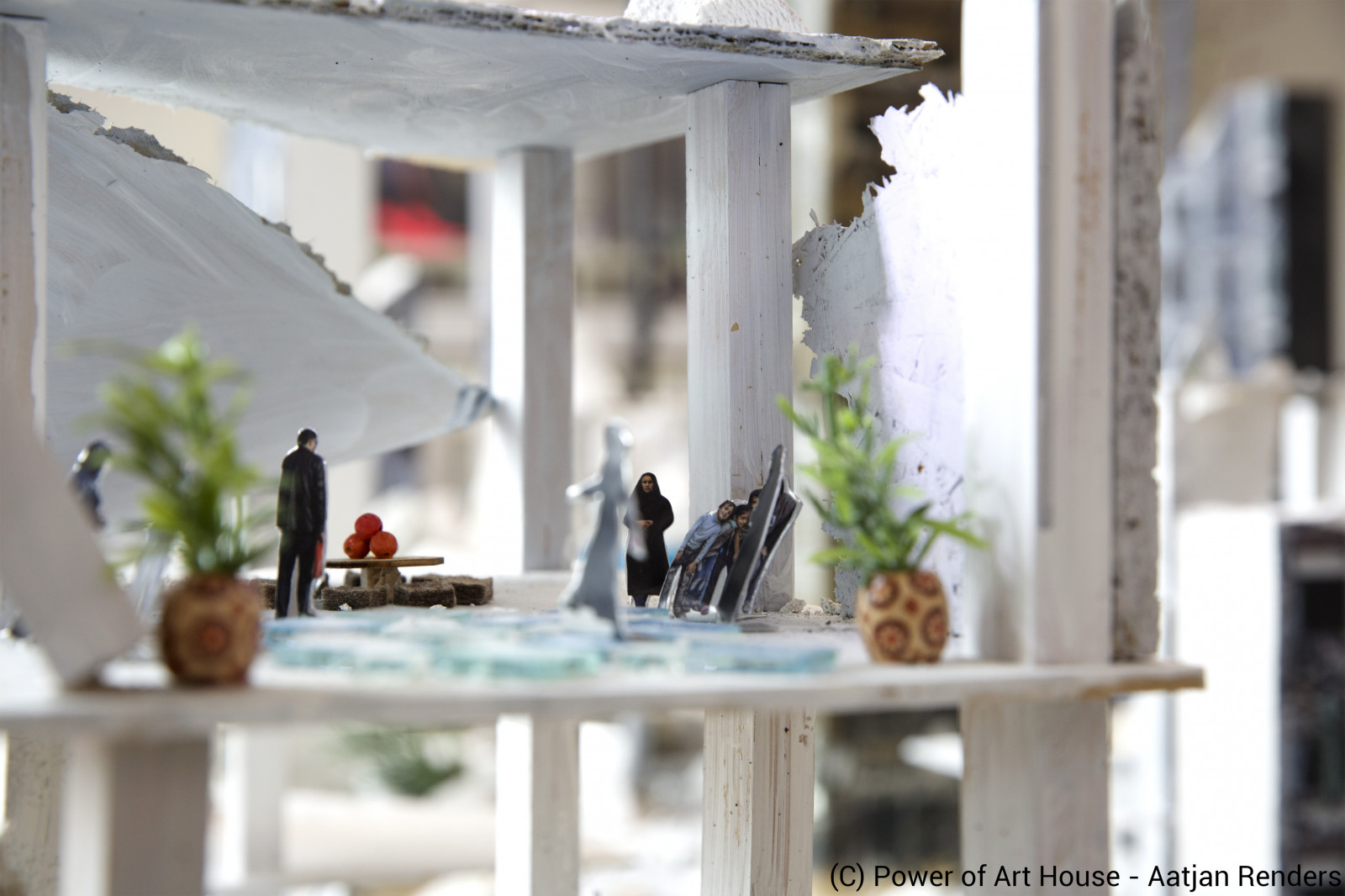 Living Aleppo - the installation 